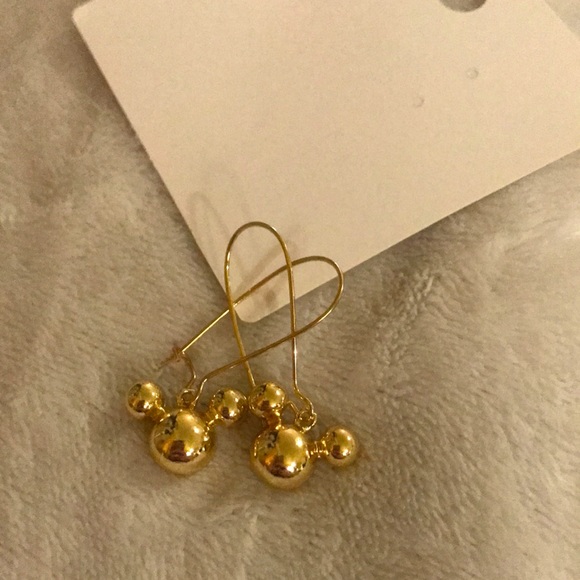 New Disney 925S /18K Gold Plated Earrings - Picture 3 of 4
